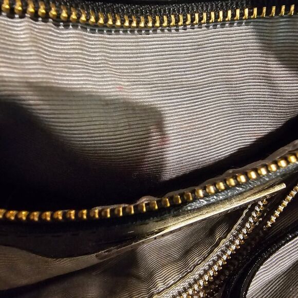 Elliott Lucca Black Leather Hobo Bag with Braid Accents - Picture 11 of 11